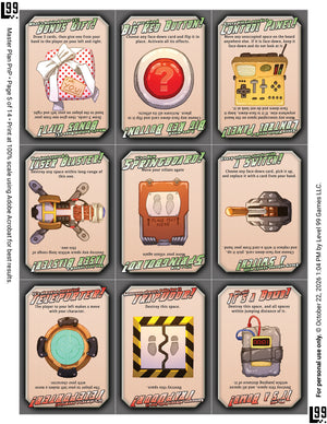 Master Plan - Print and Play Edition